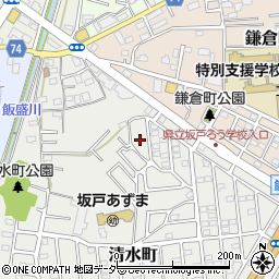 埼玉県坂戸市清水町10周辺の地図