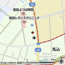 セブンイレブン蓮田馬込ＳＳ店周辺の地図