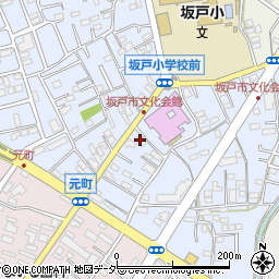 日彩交通株式会社　坂戸営業所周辺の地図