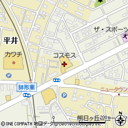ドラッグストアコスモス鹿嶋平井店周辺の地図