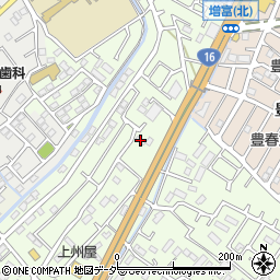 埼玉県春日部市増富680周辺の地図