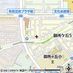 茨城県守谷市御所ケ丘5丁目25-116周辺の地図