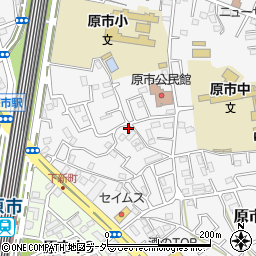 埼玉県上尾市原市3586-6周辺の地図