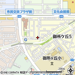 茨城県守谷市御所ケ丘5丁目25-124周辺の地図