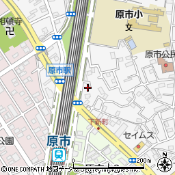 埼玉県上尾市原市3627周辺の地図