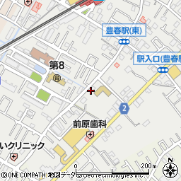 埼玉県春日部市上蛭田606周辺の地図