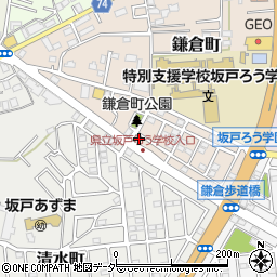 埼玉県坂戸市鎌倉町5-1周辺の地図