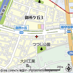 茨城県守谷市御所ケ丘2丁目11-9周辺の地図