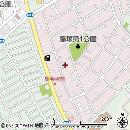 埼玉県春日部市六軒町133周辺の地図