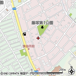 埼玉県春日部市六軒町134周辺の地図