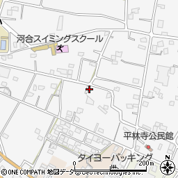 埼玉県さいたま市岩槻区平林寺周辺の地図