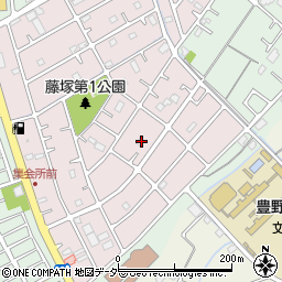 埼玉県春日部市六軒町173周辺の地図