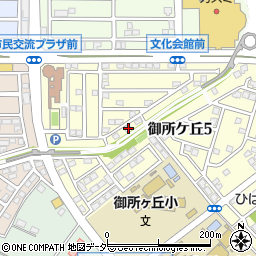 茨城県守谷市御所ケ丘5丁目25-81周辺の地図