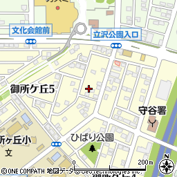 茨城県守谷市御所ケ丘5丁目4-15周辺の地図