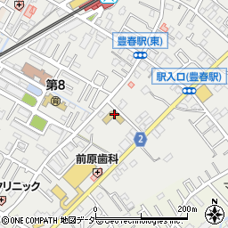埼玉県春日部市上蛭田610周辺の地図