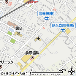 埼玉県春日部市上蛭田610周辺の地図