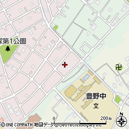 埼玉県春日部市六軒町266周辺の地図