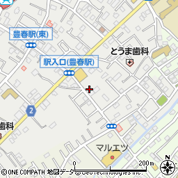 埼玉県春日部市上蛭田478周辺の地図
