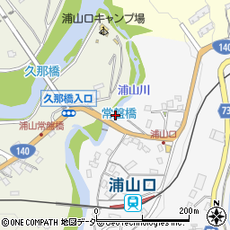 埼玉県秩父市荒川久那3756周辺の地図