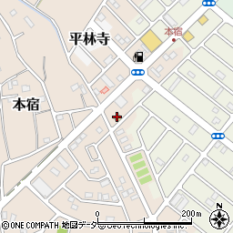 山田うどん岩槻江川店周辺の地図