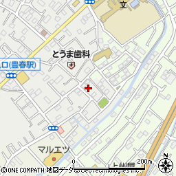 埼玉県春日部市上蛭田690周辺の地図