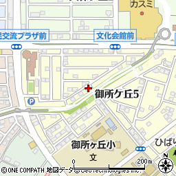 茨城県守谷市御所ケ丘5丁目25-83周辺の地図