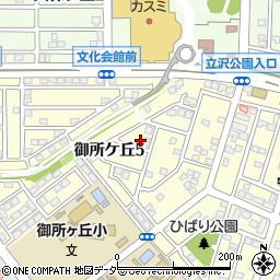 茨城県守谷市御所ケ丘5丁目8-7周辺の地図