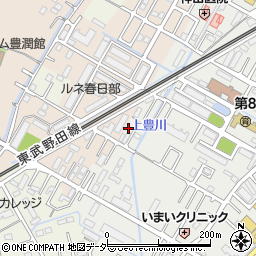 埼玉県春日部市上蛭田63周辺の地図