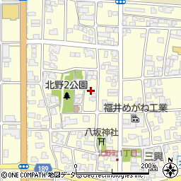福井県鯖江市北野町2丁目23周辺の地図