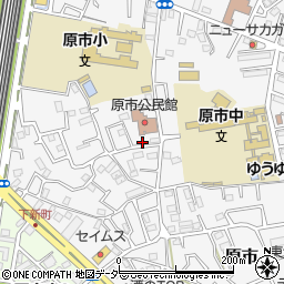 埼玉県上尾市原市3498周辺の地図