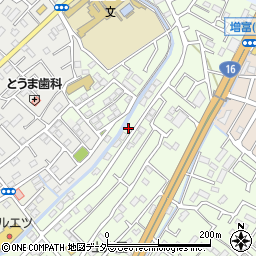 埼玉県春日部市増富639周辺の地図