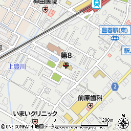 埼玉県春日部市上蛭田82周辺の地図