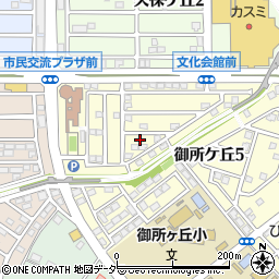 茨城県守谷市御所ケ丘5丁目25-64周辺の地図