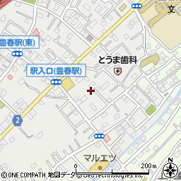 埼玉県春日部市上蛭田470周辺の地図