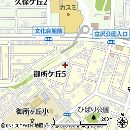 茨城県守谷市御所ケ丘5丁目8-2周辺の地図