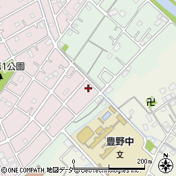埼玉県春日部市六軒町267周辺の地図