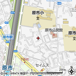 埼玉県上尾市原市3582周辺の地図