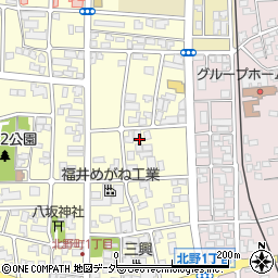 株式会社三興本社レンズ部周辺の地図