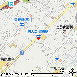 埼玉県春日部市上蛭田579周辺の地図