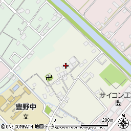 埼玉県春日部市銚子口92周辺の地図
