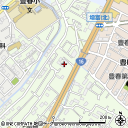 埼玉県春日部市増富666-2周辺の地図