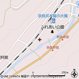 長野県塩尻市奈良井459周辺の地図