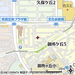 茨城県守谷市御所ケ丘5丁目25周辺の地図