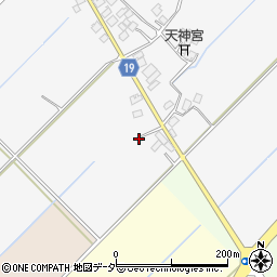 茨城県つくばみらい市板橋666周辺の地図