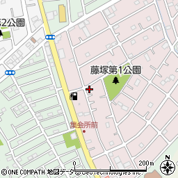 埼玉県春日部市六軒町126周辺の地図