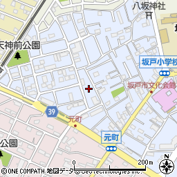 埼玉県坂戸市元町53周辺の地図