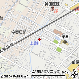 埼玉県春日部市上蛭田66周辺の地図