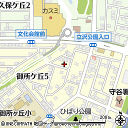 茨城県守谷市御所ケ丘5丁目5-9周辺の地図