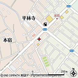 はま寿司岩槻本宿店周辺の地図