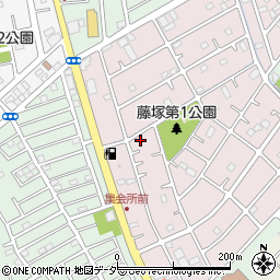 埼玉県春日部市六軒町127周辺の地図